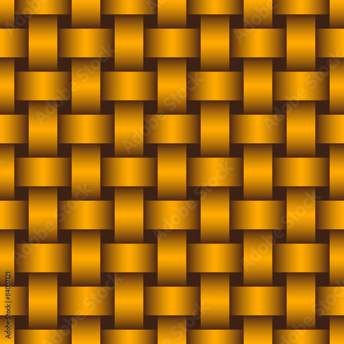 Interlacing seamless pattern. Editable vector Eps 10