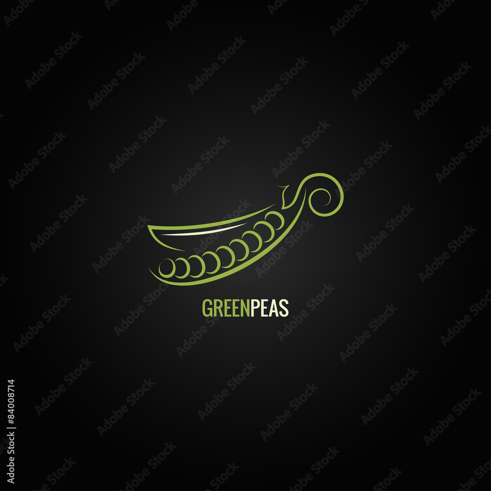 peas design background