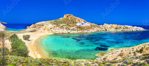beautiful beaches of Greece, Serifos island. Cyclades