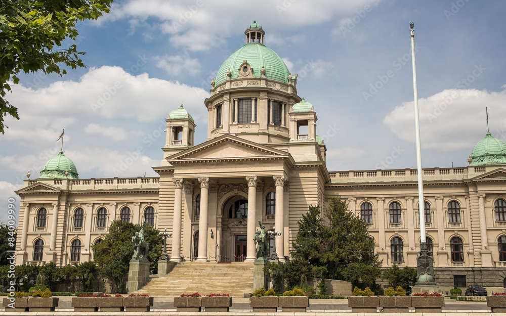 National Assembly of Serbia in Belgrade
