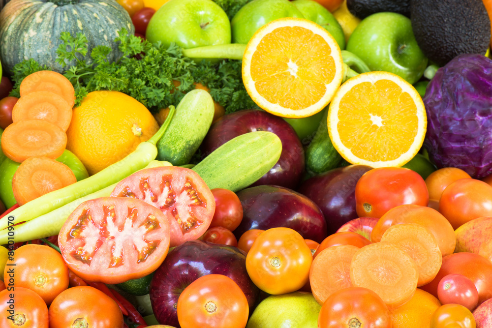 Fruits and vegetables Fruits and vegetables