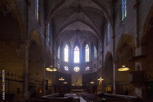 Interior of Cathedral of Pedralbes