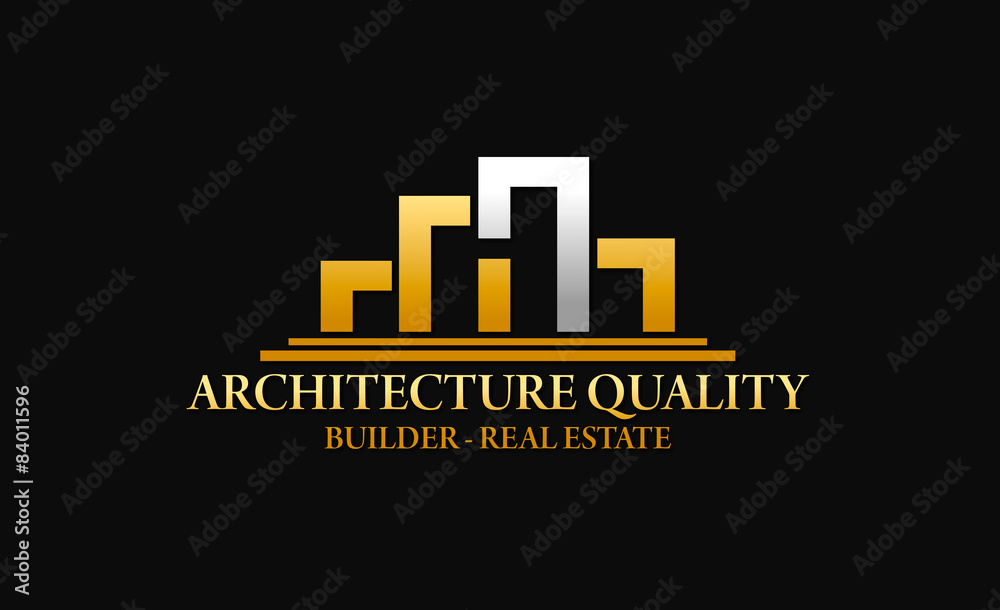 Architecture Quality Builder and Real Estate Logo