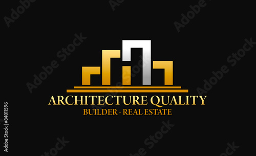 Architecture Quality Builder and Real Estate Logo