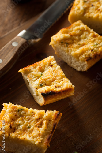 Homemade Cheesy Garlic Bread