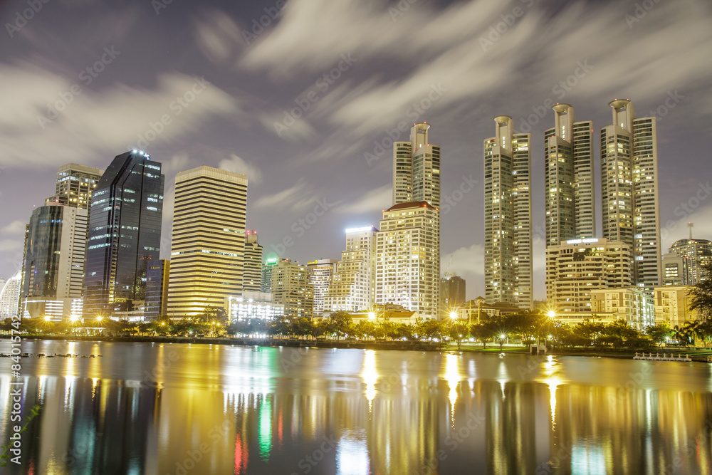 Fototapeta premium Bangkok night shot
