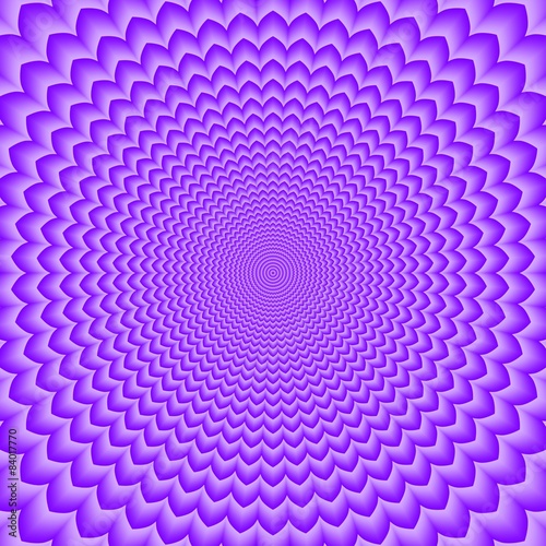 Foto Tantric crown sacral sahasrara  chakra, purple lotos