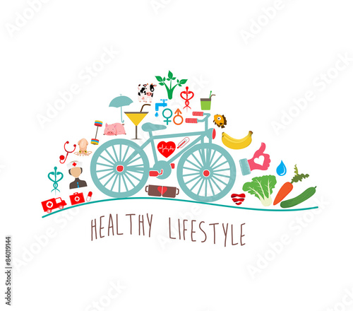 Healthy Lifestyle Background