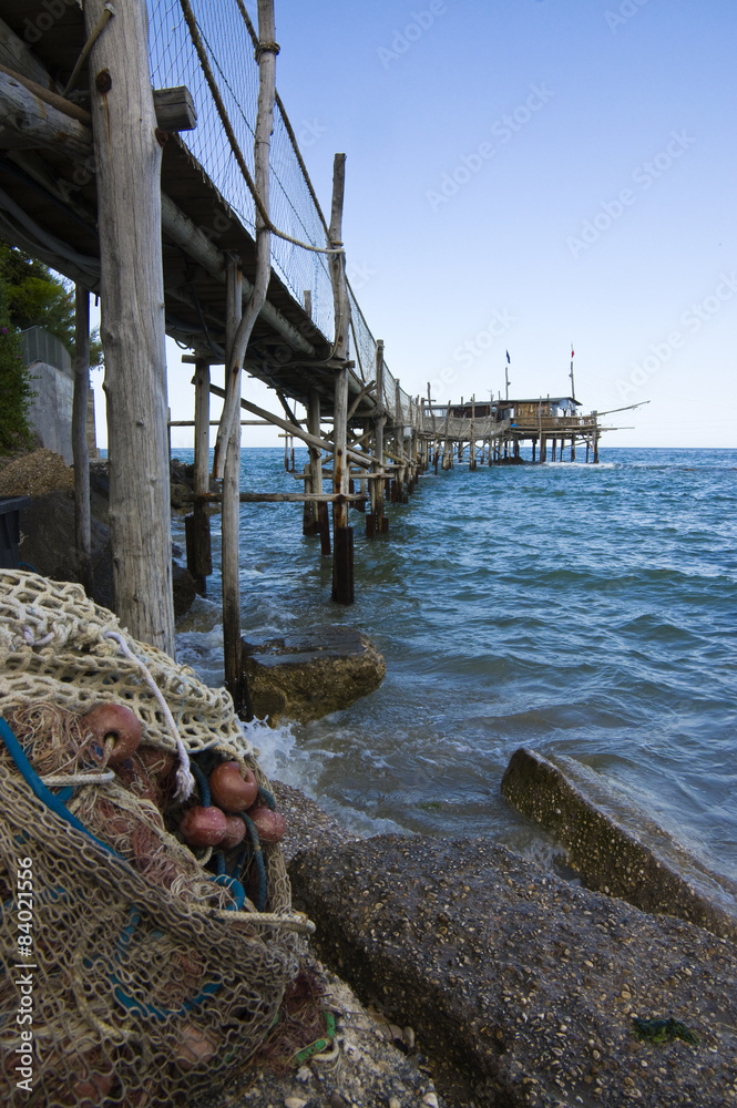 Obraz premium La costa dei trabocchi