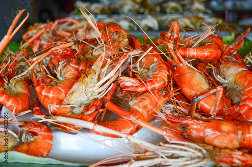 grilled prawn