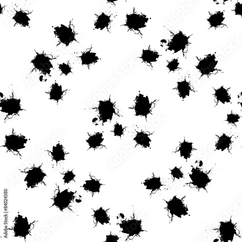 Seamless pattern  blots