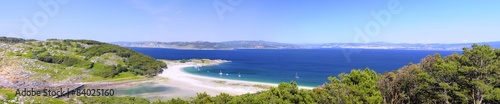 Islands Cies in Vigo, Spain.