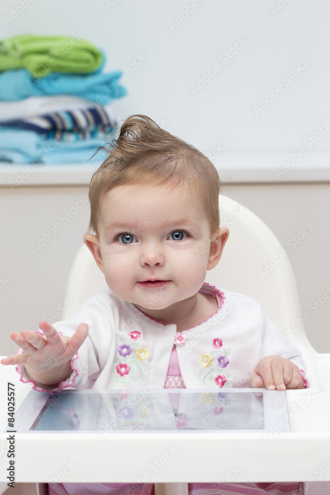 Baby in Highchair Baby in Highchair