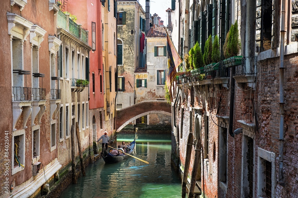 Kanäle in Venedig