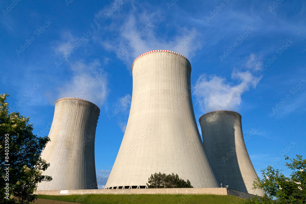 Nuclear power plant Dukovany in Czech Republic Europe Nuclear power plant Dukovany in Czech Republic Europe
