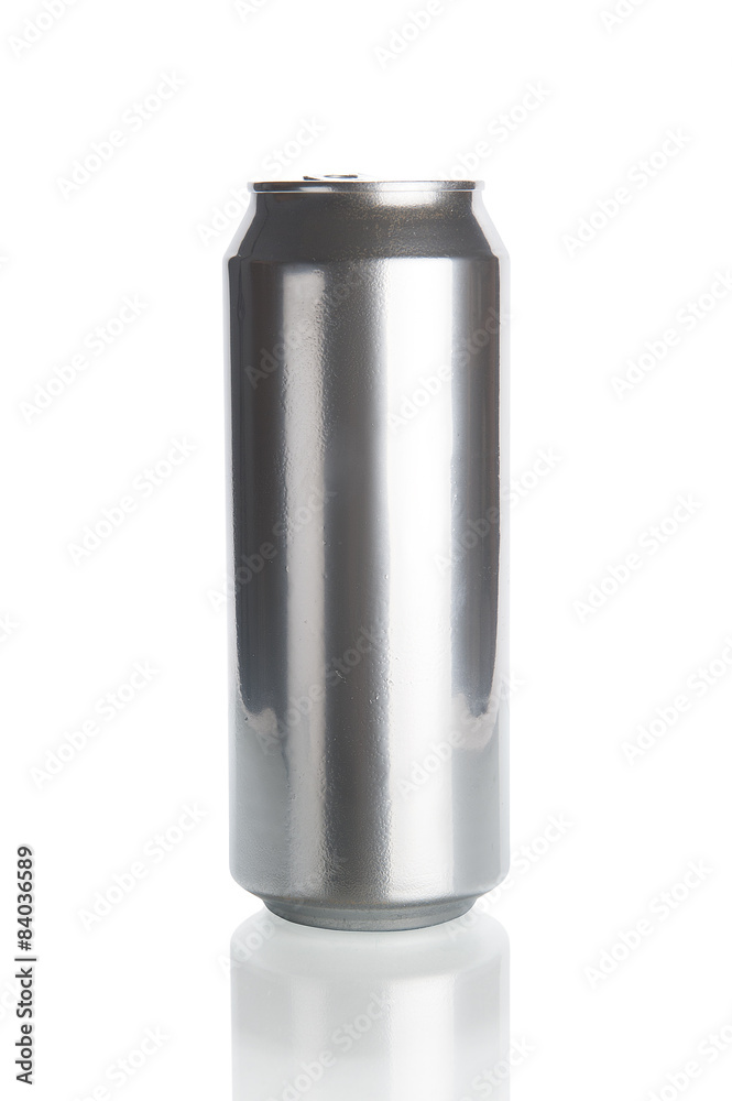 Beer can isolated on white Beer can isolated on white