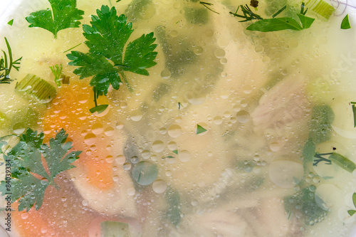 Chicken noodle soup