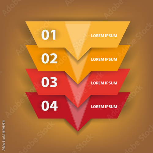 infographics numerical over white background vector illustration
