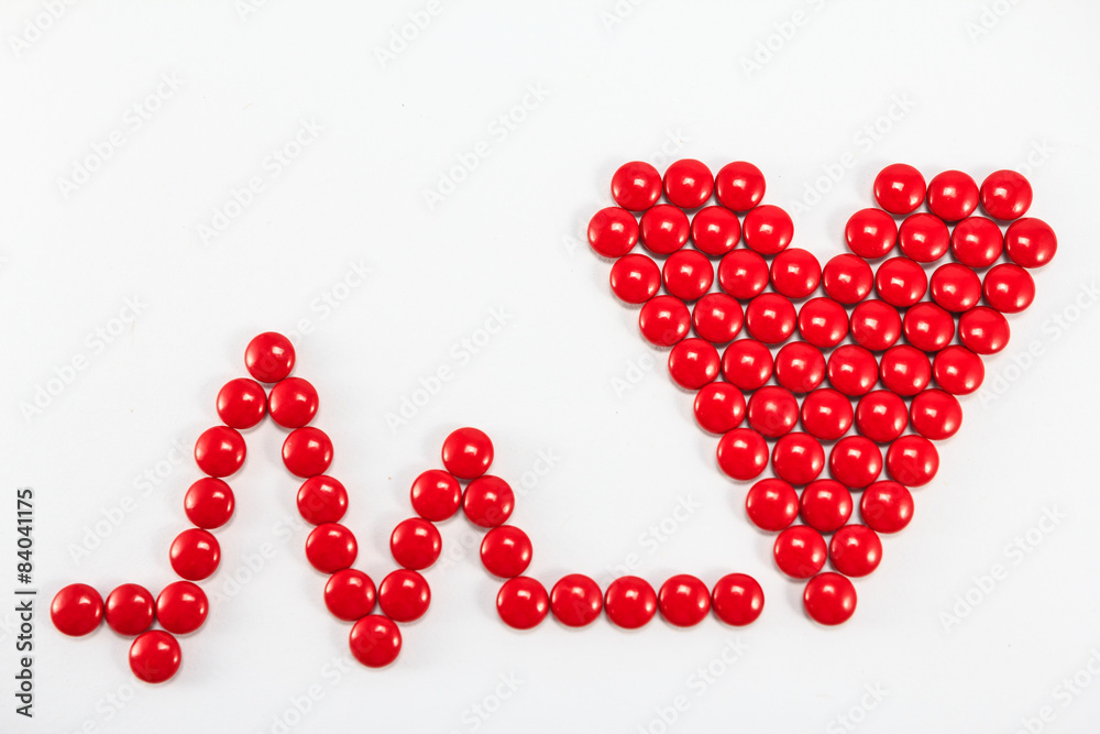 The red heart tablets The red heart tablets