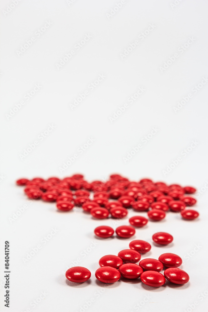 Red sugar coat tablets no.2