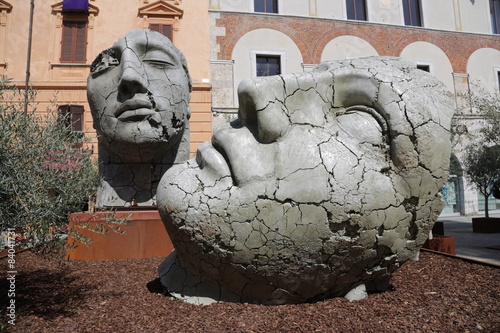 Pietrasanta, Toscana, Versilia, Skulpturen