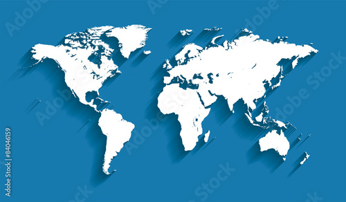 world map vector