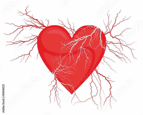 Broken heart.