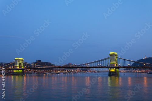 Budapest panorama, Chain Bridge © rolandbarat