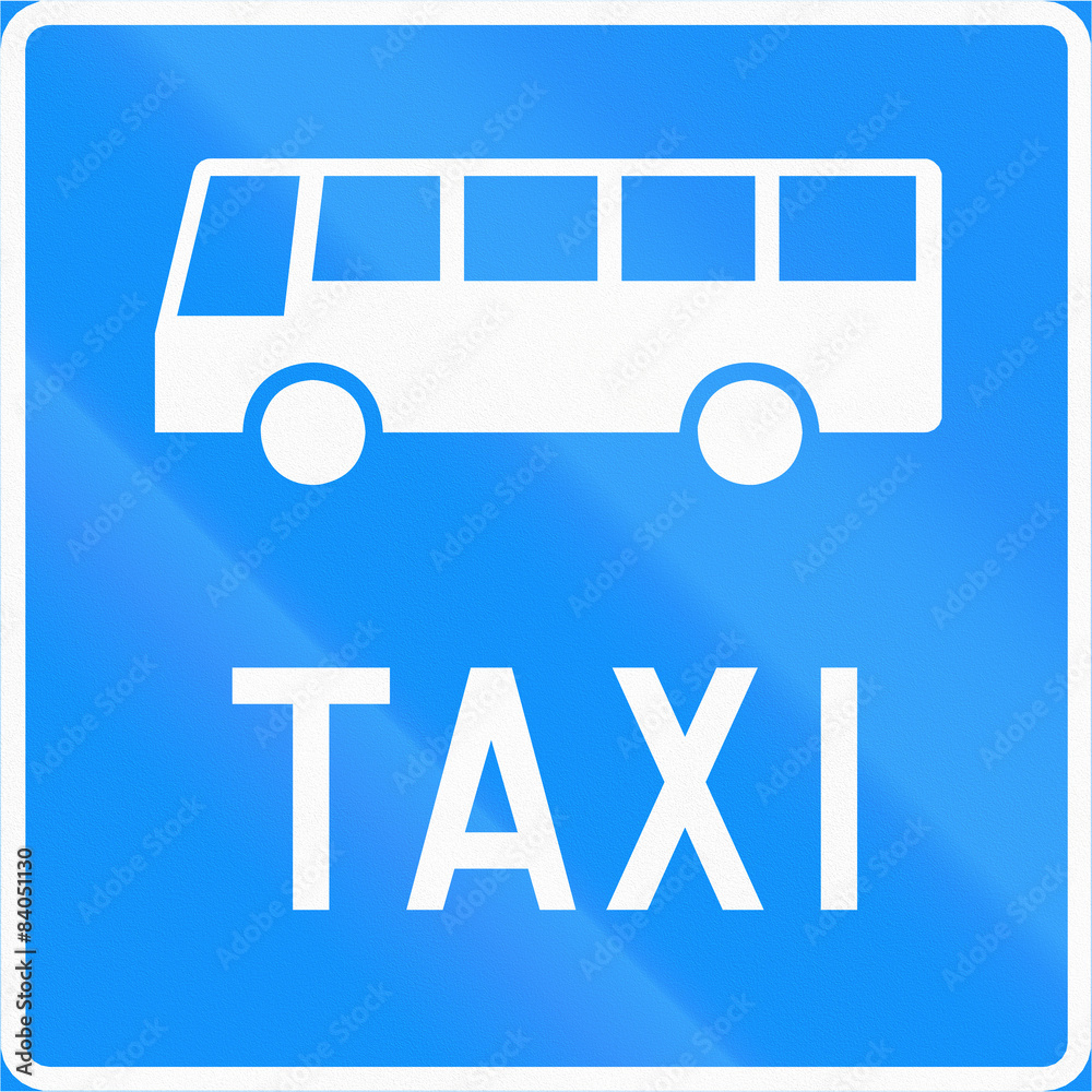 Road sign 541b in Finland - Bus and taxi lane Road sign 541b in Finland - Bus and taxi lane