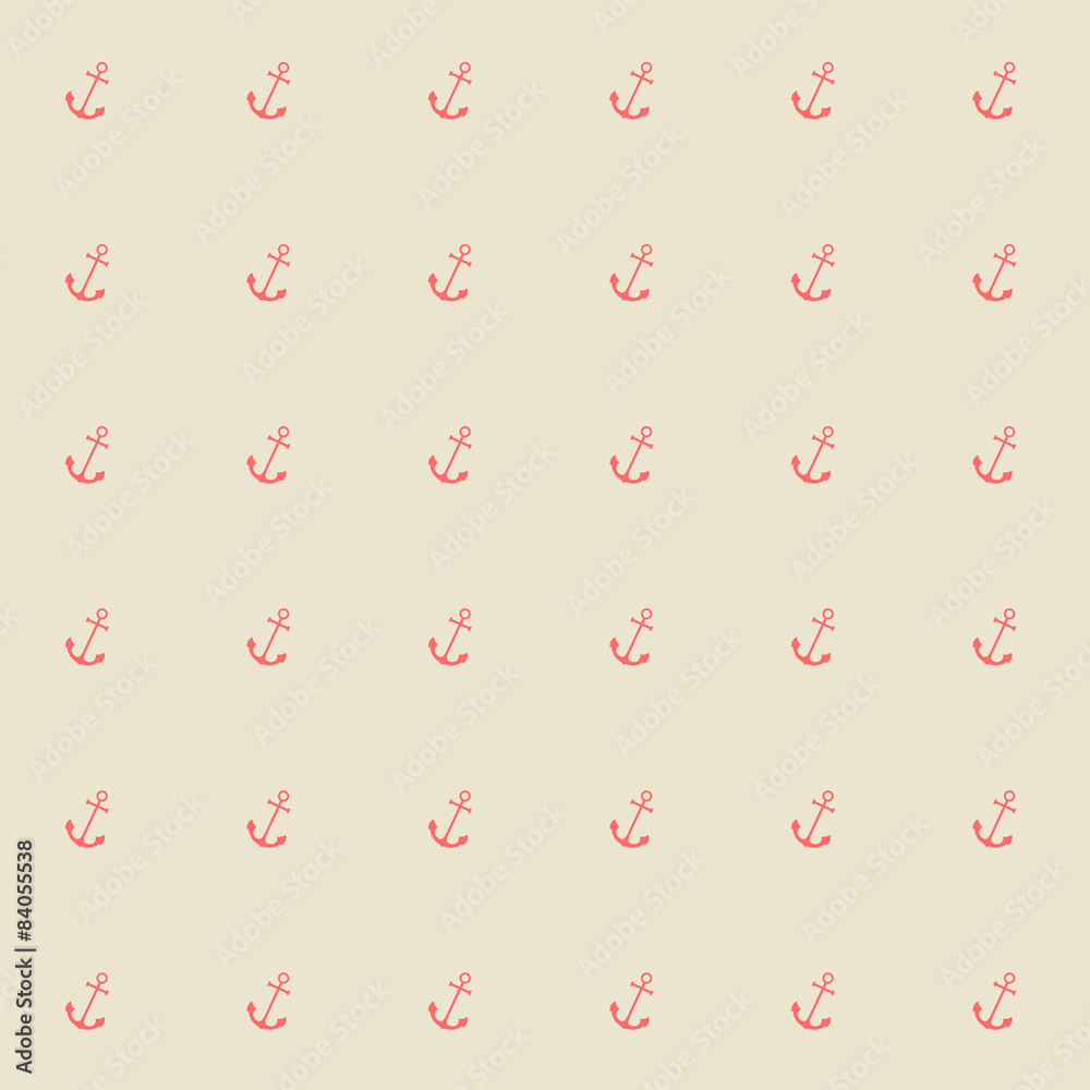 Anchor pattern illustration Anchor pattern illustration