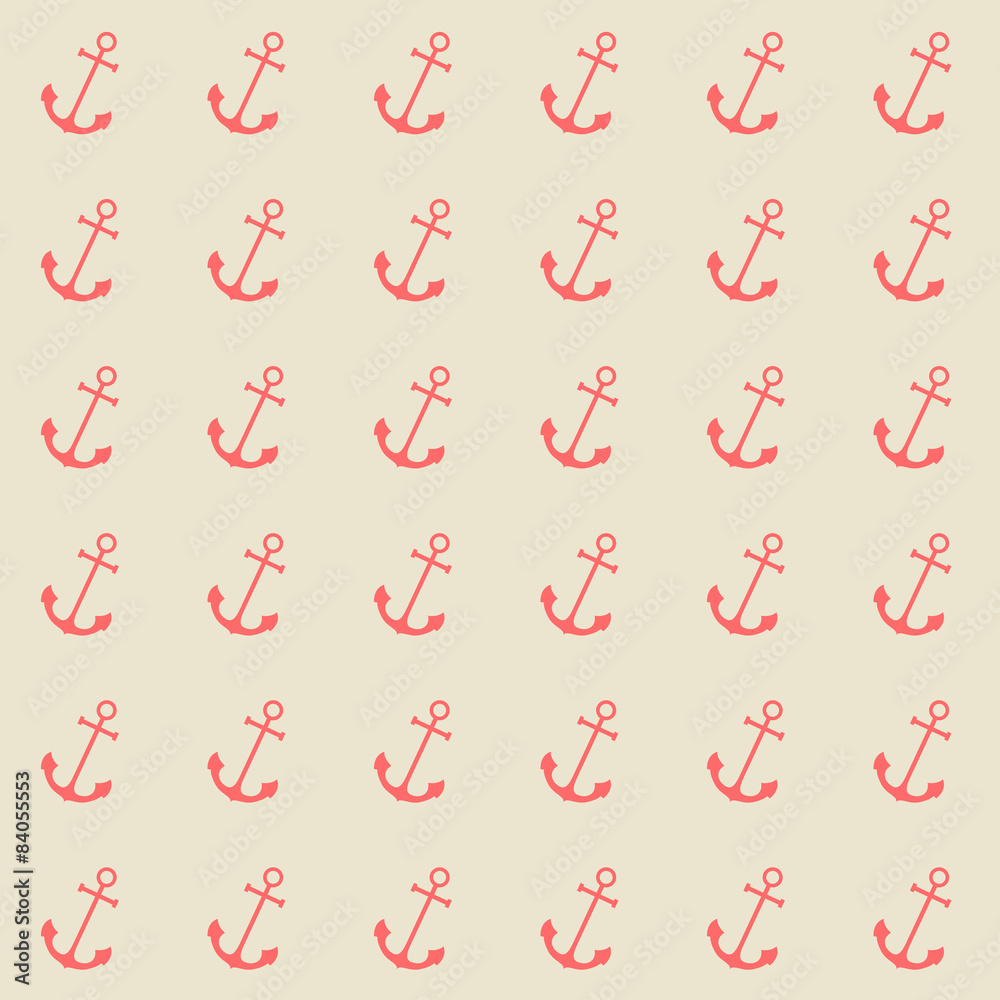 Anchor pattern illustration Anchor pattern illustration