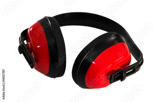 Tableau sur toile Casque protection auditive