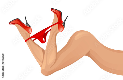 Sexy woman legs