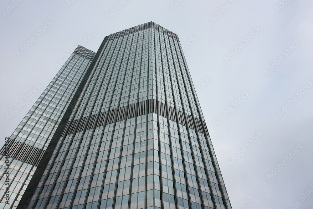 Frankfurt, Office, architecture, glass, steel, business Frankfurt, Office, architecture, glass, steel, business