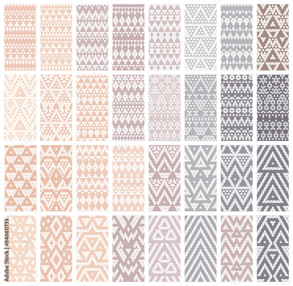 Set of 24 patterns. Set of 24 patterns.