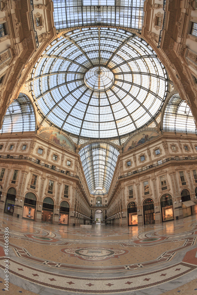 Obraz premium Vittorio Emanuele II gallery - Milan Italy