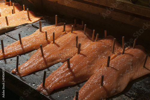 Traditional Finnish fish dish - Loimulohi
