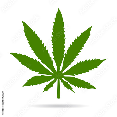 Marijuana leaf icon