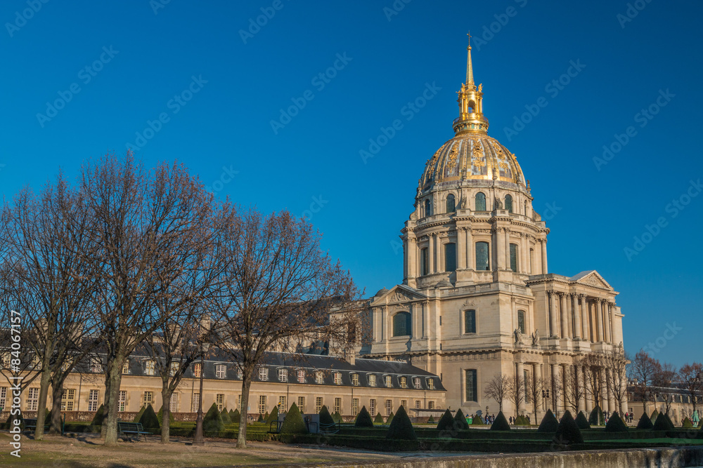 Obraz premium Les Invalides Palace in Paris