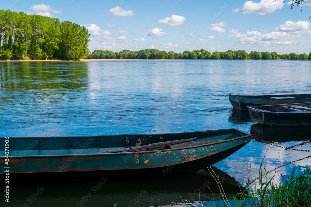 Boats on the Loire Boats on the Loire
