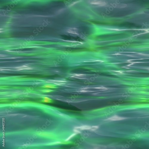 Seamless Green Water Background