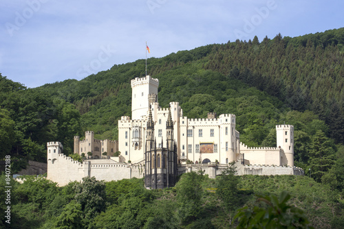 Schloss Stolzenfels bei Koblenz am Rhein, Deutschland