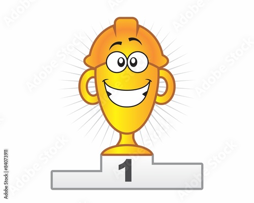 smiling champion