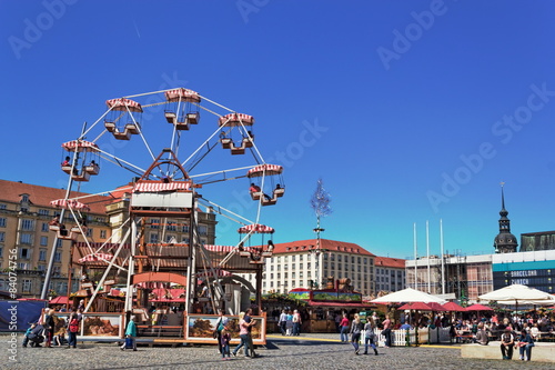 Obraz na płótnie Dresden Altmarkt w salonie
