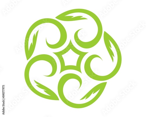 Leaf Around Circle