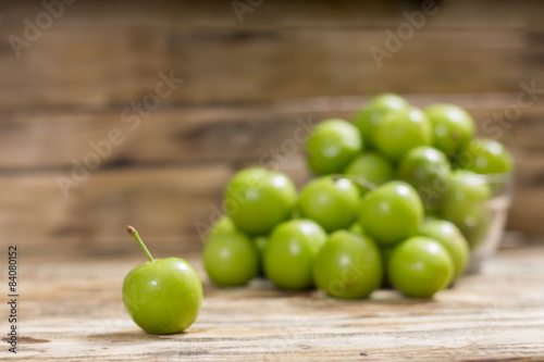 green plum