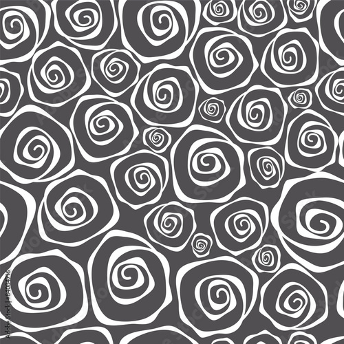 seamless floral background. abstract rose. vector illustration