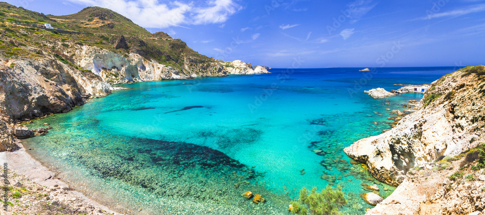 beautiful nature of Greece- beaches of Milos island beautiful nature of Greece- beaches of Milos island