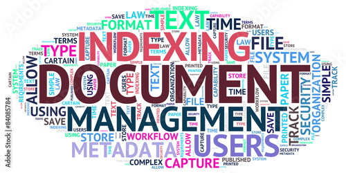 Document Management - word cloud