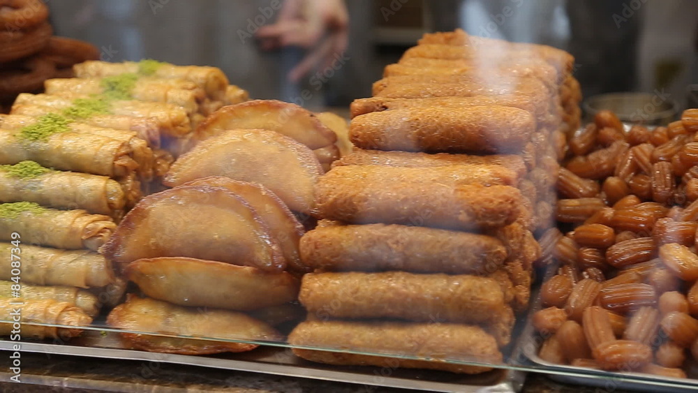 Delicious Turkish baklava in Istanbul Delicious Turkish baklava in Istanbul